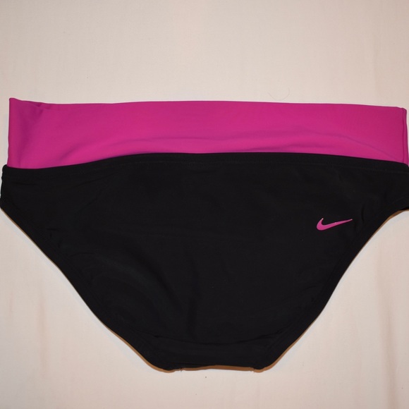 NWOT Nike Black, Yellow, and Pink Bikini Size 6 - Picture 4 of 6